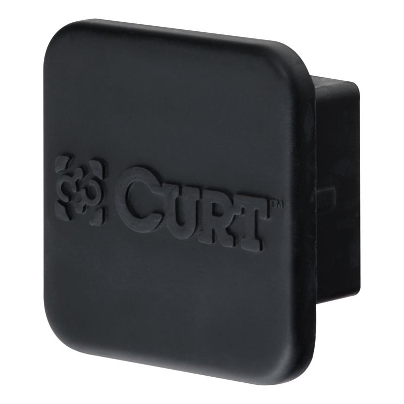 CURT | 2" Rubber Hitch Tube Cover (Packaged) CURT Hitch Accessories