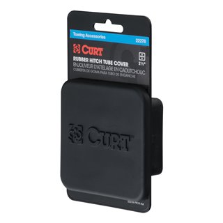 CURT | 2-1/2" Rubber Hitch Tube Cover (Packaged) CURT Hitch Accessories