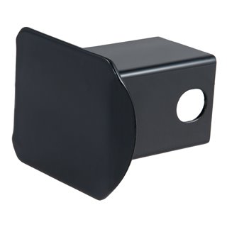 CURT | 2" Black Steel Hitch Tube Cover CURT Hitch Accessories