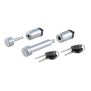 CURT | Hitch & Coupler Lock Set (2" Receiver, 7/8" Latch) CURT Hitch Accessories