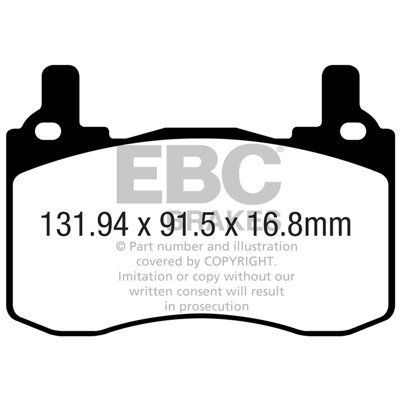 EBC Brakes | S6 Kits Bluestuff and GD Rotors - Arrière - G70 / Stinger 2.0T / 3.3L 2018-2022