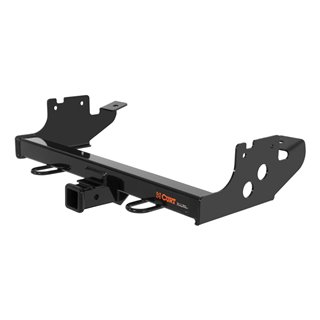 CURT | 2" Front Receiver Hitch - Wrangler 2.4L / 2.5L / 4.0L 1997-2006