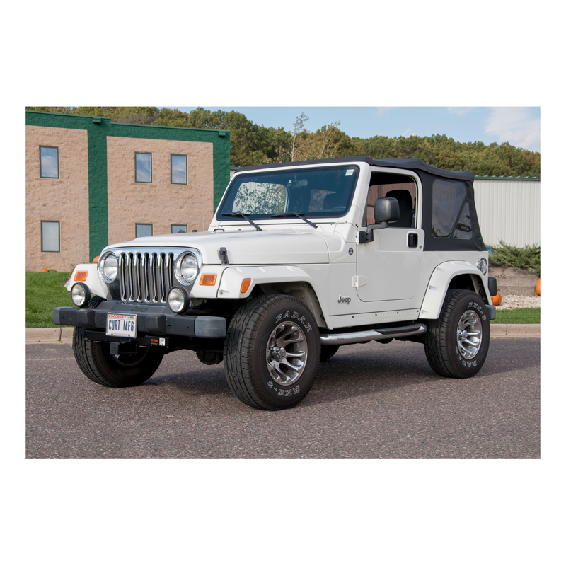 CURT | 2" Front Receiver Hitch - Wrangler 2.4L / 2.5L / 4.0L 1997-2006