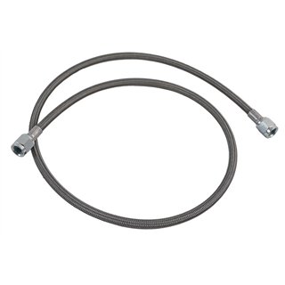 McLeod | Stainless Steel Braided Line: Quick Disconnect Female End To -4 AN: 11 in.