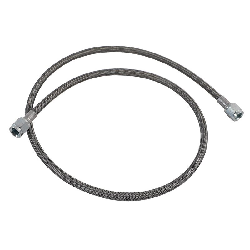 McLeod | Stainless Steel Braided Line: Quick Disconnect Female End To -4 AN: 11 in.