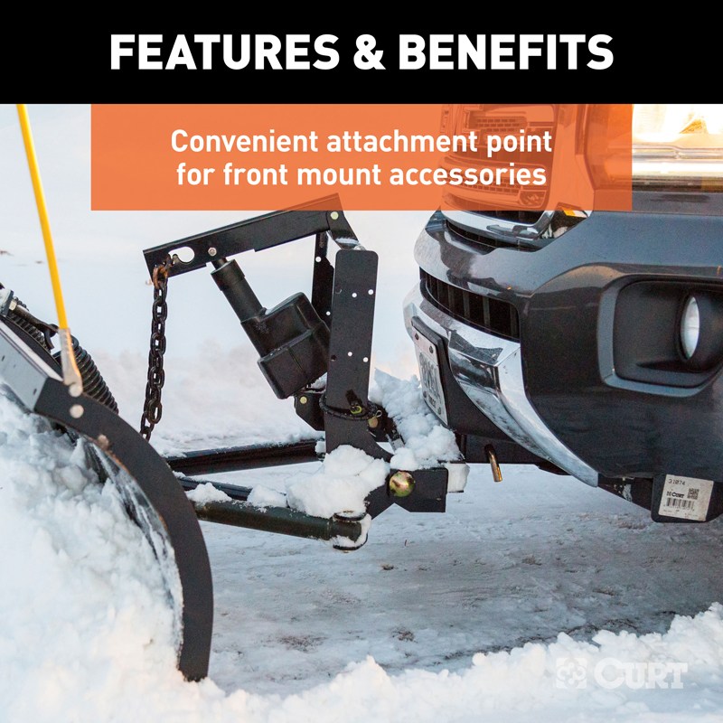 CURT | 2" Front Receiver Hitch - Ram 1500 2002-2008