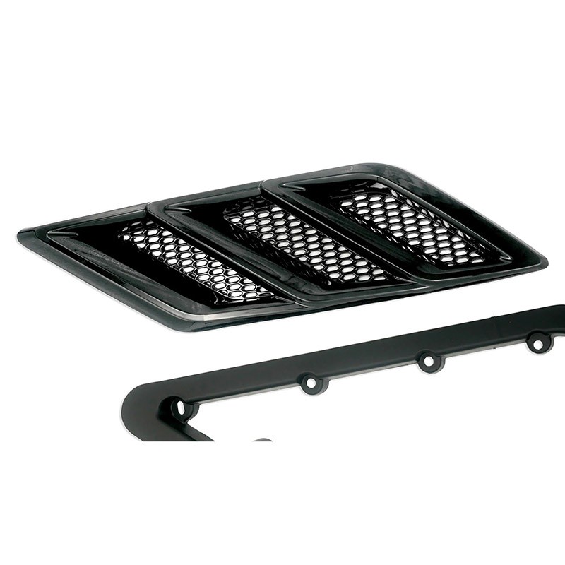 Roush | Fender Vent Heat Extractor - Gloss Black - Mustang 2015-2023 ROUSH Performance Fenders & Vents