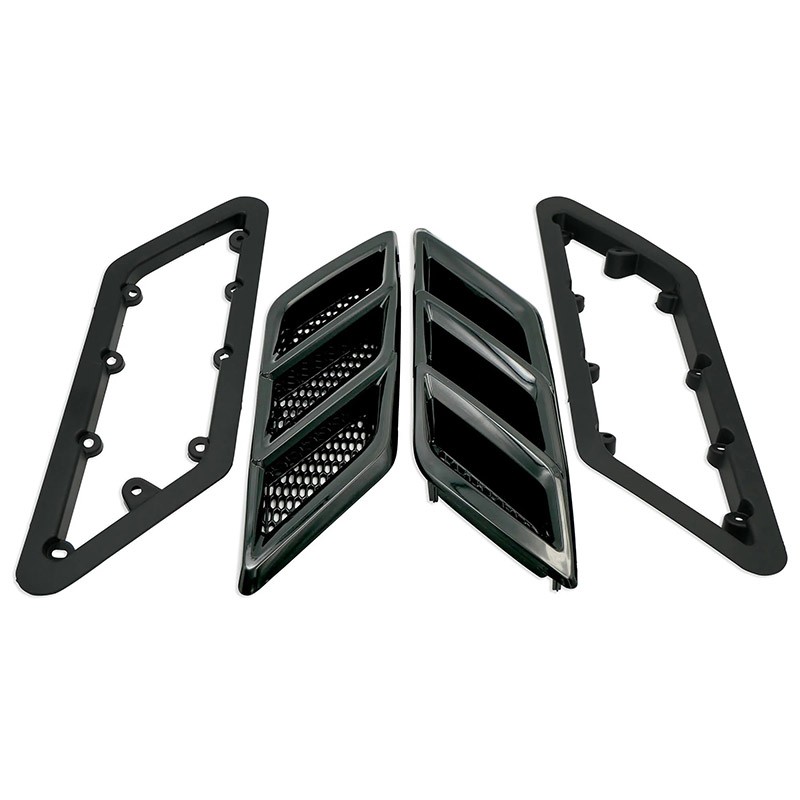 Roush | Fender Vent Heat Extractor - Gloss Black - Mustang 2015-2023 ROUSH Performance Fenders & Vents