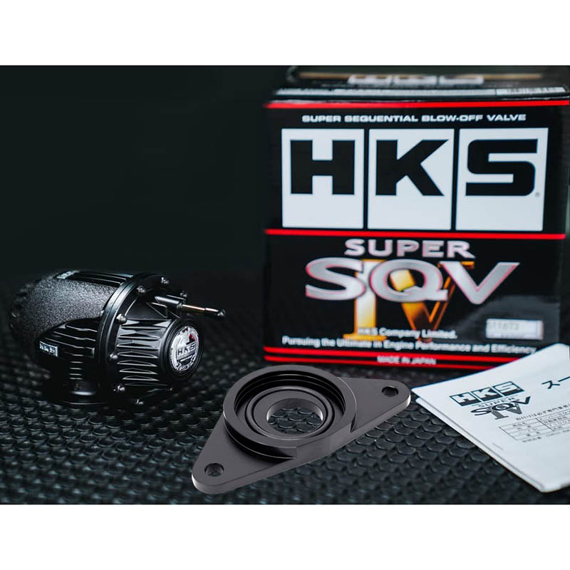 HKS | Super SQV4 ASSY (Sequential Blow Off Valve) Kit, Black - WRX / STi 2002-2021