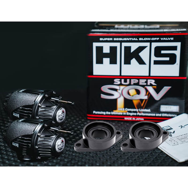 HKS | Ensemble Super SQV4 ASSY (Sequential Blow Off Valve), Black - GT-R R35 3.8T 2009-2024