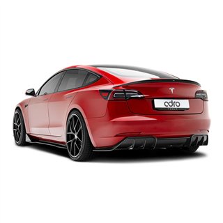 ADRO | Premium Prepreg Carbon Fiber Rear Diffuser - Tesla Model 3