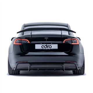 ADRO | Carbon Fiber Rear Diffuser V2 - Tesla Model 3