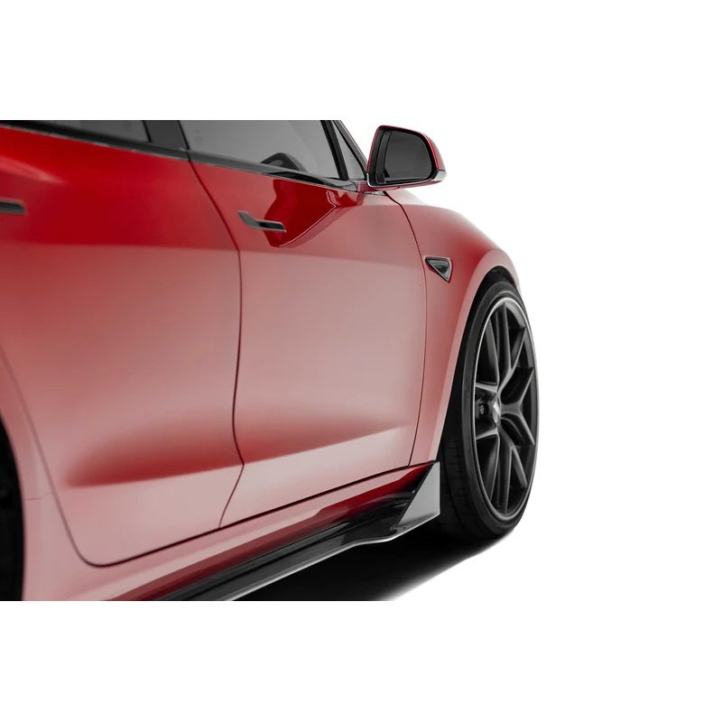 ADRO | Premium Prepreg Carbon Fiber Side Skirts - Tesla Model 3