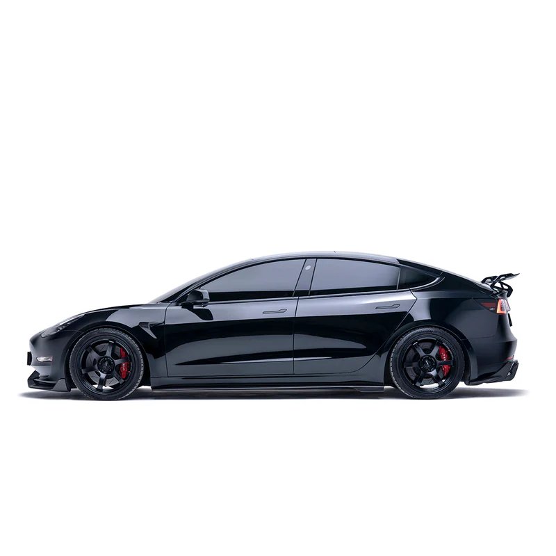 ADRO | Carbon Fiber Side Skirt V2 - Tesla Model 3