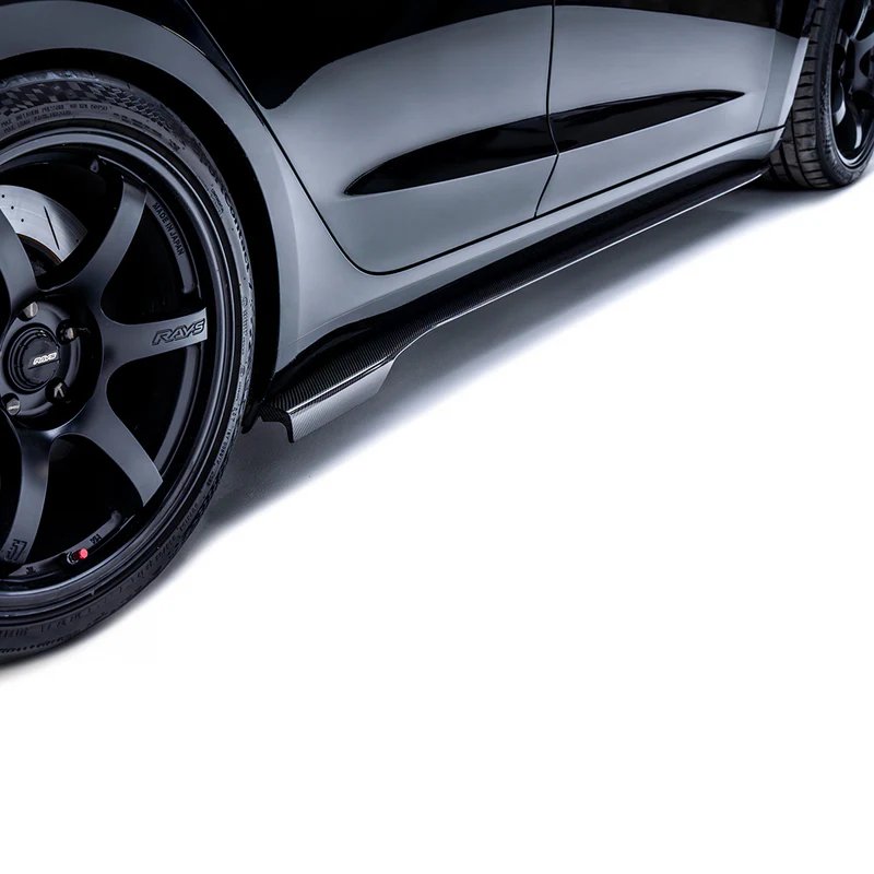 ADRO | Carbon Fiber Side Skirt V2 - Tesla Model 3