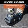 CURT | RockerBall 2-5/16" Cushion Hitch Trailer Ball (1" Shank, 7,500 lbs., Packaged)