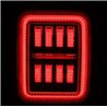 AlphaRex | Prismatic LED Taillights Black Red - Gladiator 3.0L / 3.6L 2020-2024