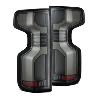 AlphaRex | LED Taillights Black - Silverado 1500 / 2500 HD / 3500 HD 2019-2024