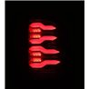 AlphaRex | LED Taillights Black Red - Ram 1500 / Classic / 2500 / 3500 2009-2020