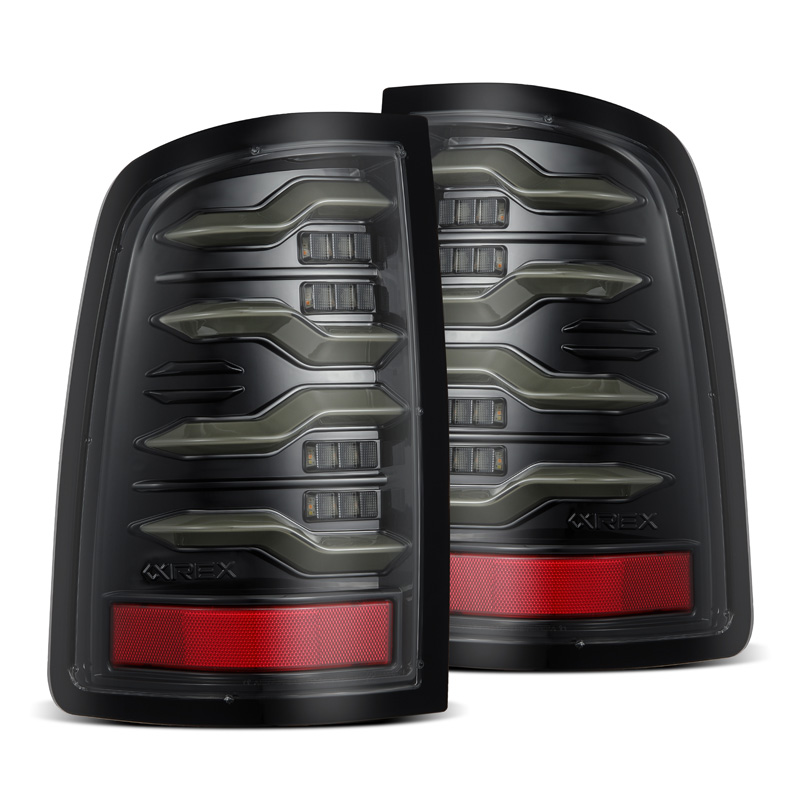 AlphaRex | LED Taillights Alpha Black - Ram 1500 / Classic / 2500 / 3500 2009-2020 AlphaRex Tail Lights