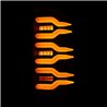 AlphaRex | LED Taillights Black - Ram 1500 / 2500 2007-2009