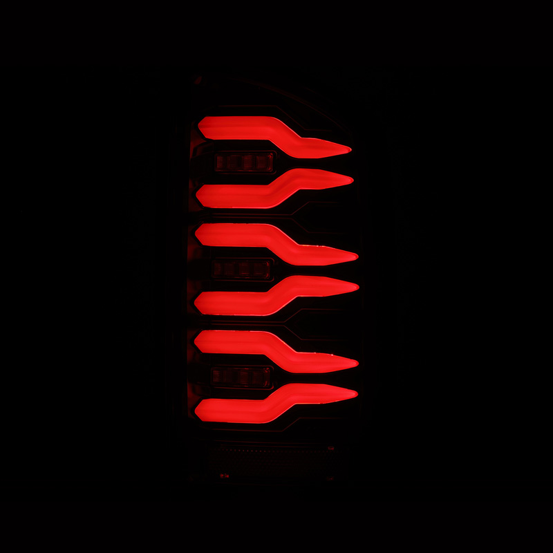 AlphaRex | LED Taillights Alpha Black - Ram 1500 / 2500 2007-2009