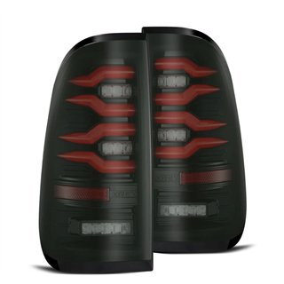 AlphaRex | LED Taillights Black Red - F-150 / F-250 / F-350 2000-2016