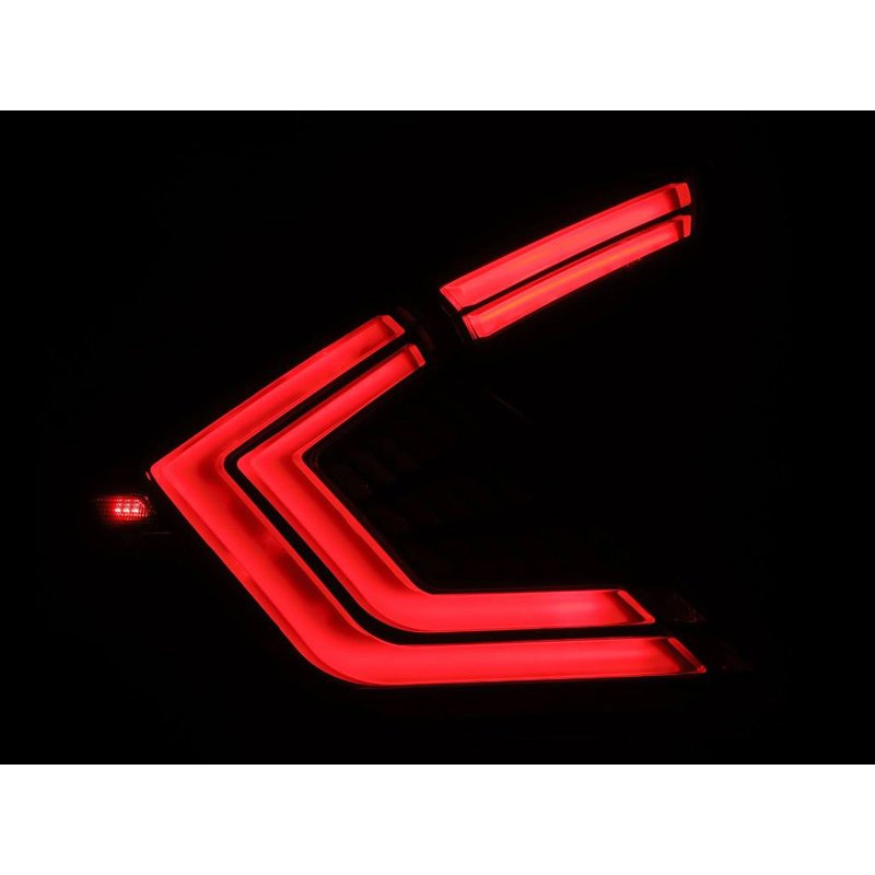 AlphaRex | Prismatic LED Taillights Smoke - Civic 1.5T / 2.0L 2017-2021