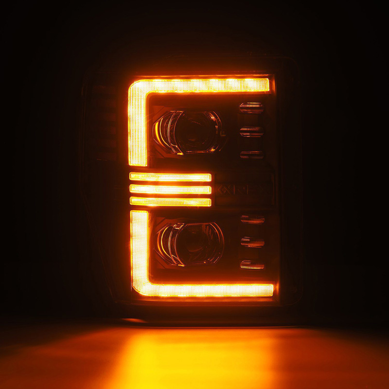 AlphaRex | Projector Headlights Black - F-250 / F-350 2008-2010