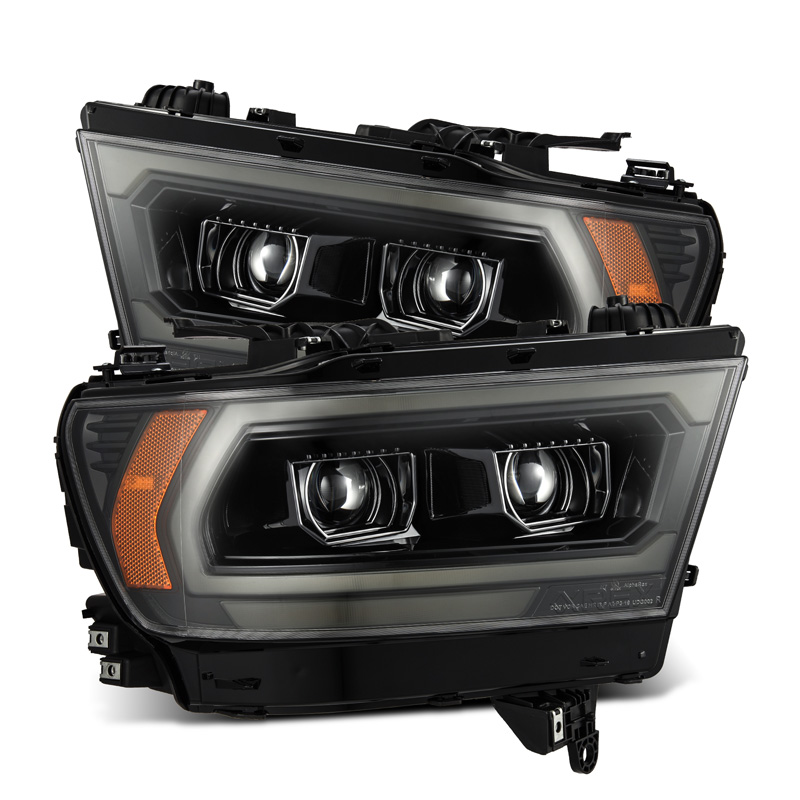 AlphaRex | Projector Headlights Alpha-Black - Ram 1500 2019-2024