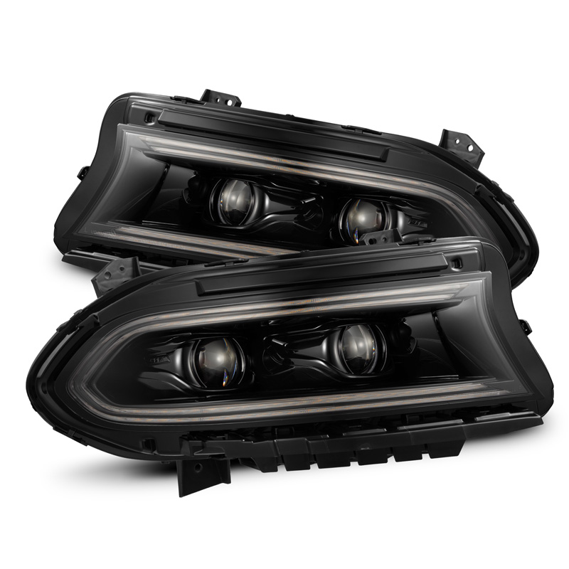 AlphaRex | Projector Headlights Alpha Black - Charger 2009-2018