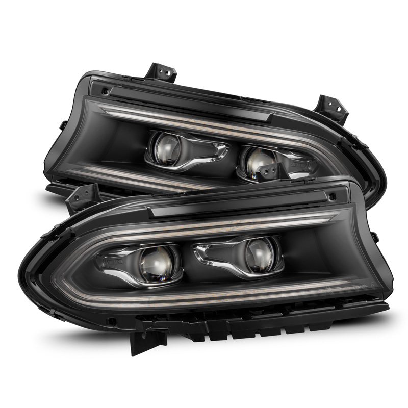AlphaRex | Projector Headlights Black - Charger 2015-2023