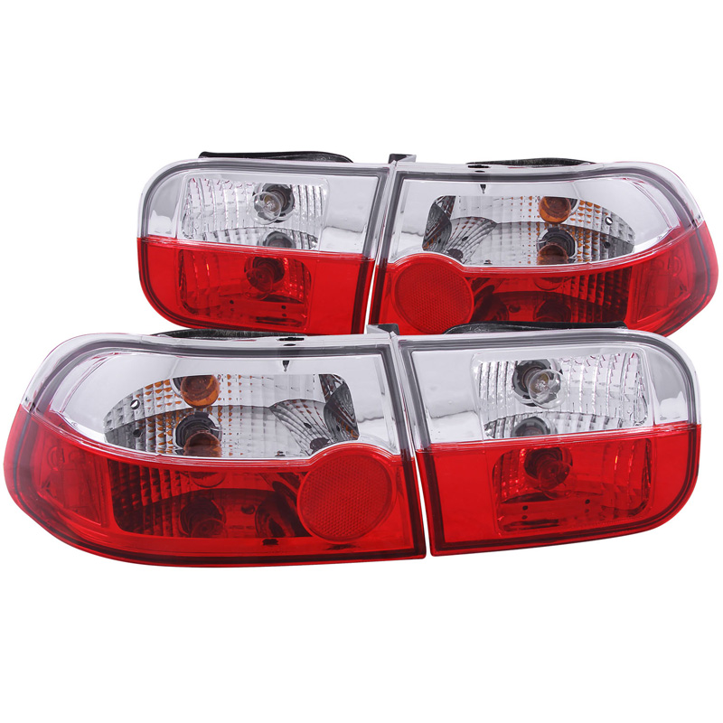 Anzo USA | Tail Light Assembly - Civic / Civic del Sol 1.5L / 1.6L 1992-1995