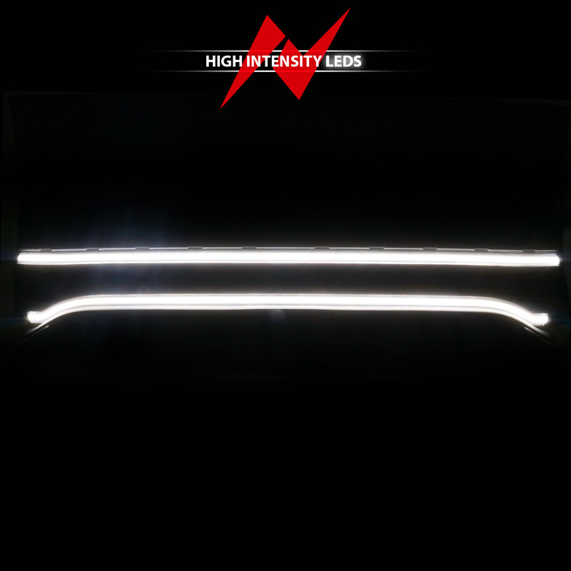 Anzo USA | Black Housing Full LED Front Grille with Initiation and Running Light/DRL - Charger 2015-2023