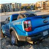 RallyArmor | Black UR Mud Flap Logo Bleu - Ranger Raptor 2023-2025