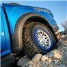 RallyArmor | Black UR Mud Flap Logo Gris - Ranger Raptor 2023-2025