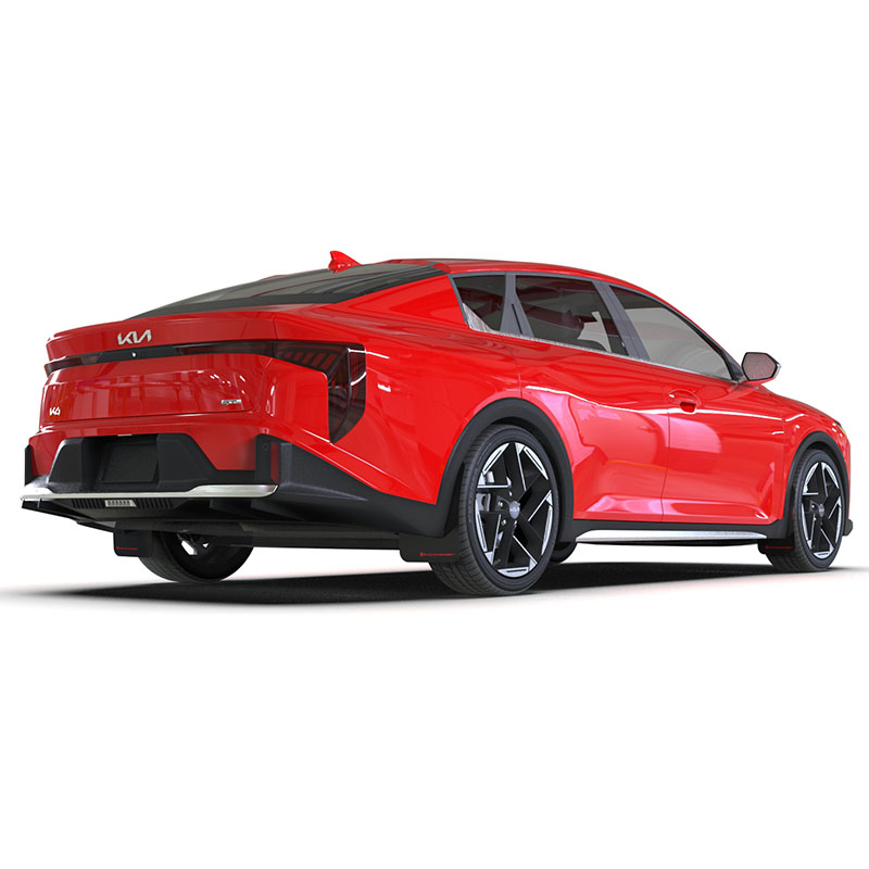 RallyArmor | Black UR Mud Flap Logo Rouge - K4 2025