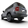 RallyArmor | Black UR Mud Flap Logo Gris Foncé - Land Cruiser 2024-2025