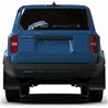 RallyArmor | Black UR Mud Flap Logo Bleu Pâle - Land Cruiser 2024-2025