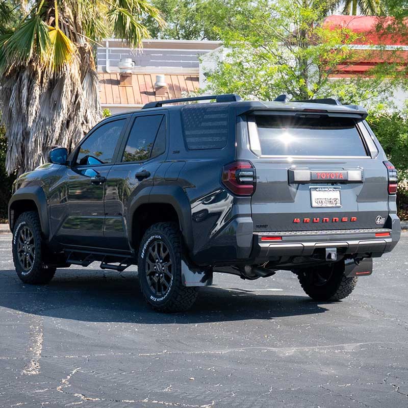 RallyArmor | Black UR Mud Flap Logo Noir Métallique - 4Runner TRD Off-Road / Trailhunter 2025