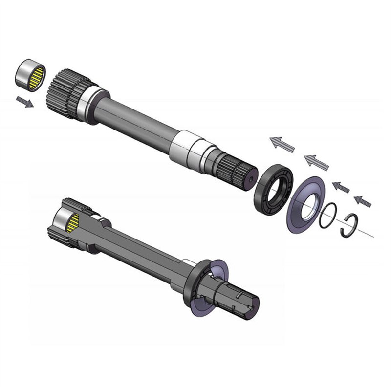 Premium Parts | Right and Left Front Differential Intermediate Axle Shaft Replacement Kit - Ram 1500 / Classic 2012-2021