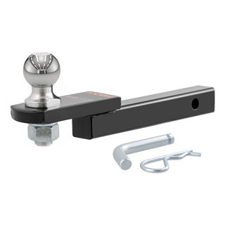 CURT | Towing Starter Kit with 2" Ball (1-1/4" Shank, 3,500 lbs, 3/4" Rise) CURT Hitch Balls & Mounts