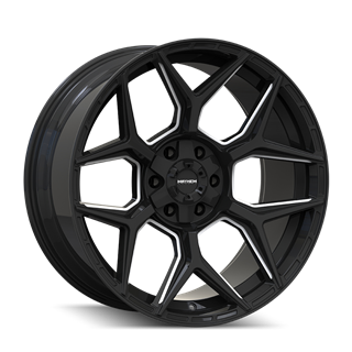 Mayhem | VANQUISH 22x10.0 ET-19 - Gloss Black Milled
