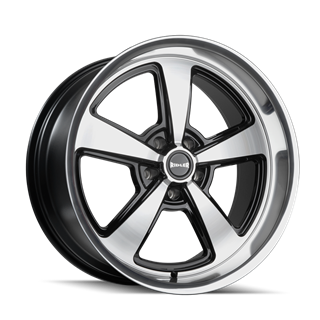 RIDLER | 652 20x8.5 ET0 - Gloss Black With Diamond Cut Face & Lip