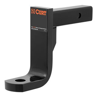 CURT | Class 4 Ball Mount (2" Shank, 10,000 lbs., 8" Drop, 9-3/8" Long) CURT Hitch Balls & Mounts