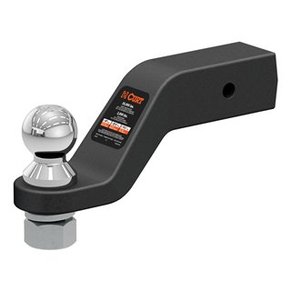 CURT | Loaded Forged Ball Mount with 2-5/16" Ball (2-1/2" Shank, 20,000 lbs, 4" Drop) CURT Hitch Balls & Mounts