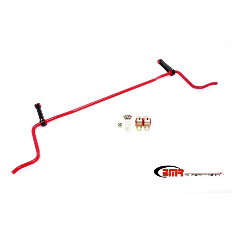 BMR Suspension | Sway Bar Kit W/ Bushings And Billet Links, Rear, Solid 22mm - Mustang 2005-2014