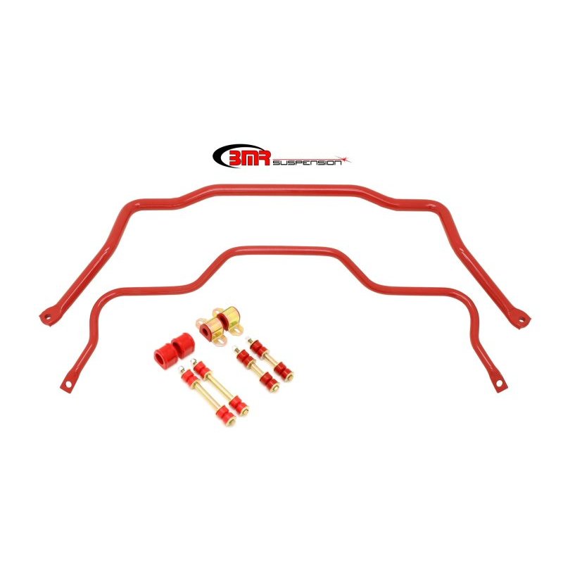 BMR Suspension | Sway Bar Kit With Bushings, Front (SB002) And Rear (SB003) - Camaro / Firebird 1982-1992