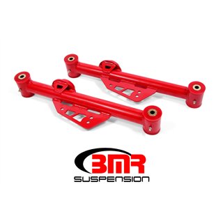 BMR Suspension | Lower Control Arms, DOM, Non-adjustable, Polyurethane Bushings - Mustang 1979-1998