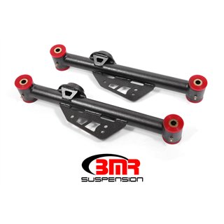 BMR Suspension | Lower Control Arms, DOM, Non-adjustable, Polyurethane Bushings - Mustang 1999-2004